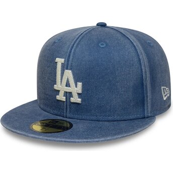Lippikset litteä sininen istuva 59FIFTY Washed Los Angeles Dodgers MLB New Era