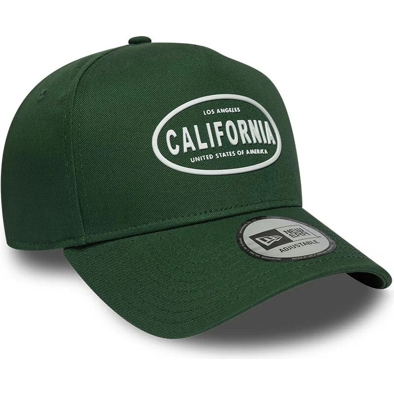lippikset-kaareva-vihrea-snapback-9forty-e-frame-rubber-california-los-angeles-new-era