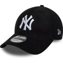 lippikset-kaareva-musta-snapback-9forty-entry-cord-new-york-yankees-mlb-new-era