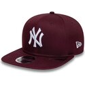 lippikset-littea-punainen-snapback-9fifty-original-fit-league-essential-new-york-yankees-mlb-new-era