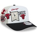 lippikset-kaareva-rekka-valkoinen-snapback-hardwood-classics-9fifty-a-frame-precurved-chicago-bulls-nba-new-era