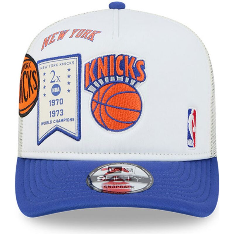 lippikset-kaareva-rekka-valkoinen-snapback-hardwood-classics-9fifty-a-frame-precurved-new-york-knicks-nba-new-era