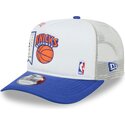 lippikset-kaareva-rekka-valkoinen-snapback-hardwood-classics-9fifty-a-frame-precurved-new-york-knicks-nba-new-era