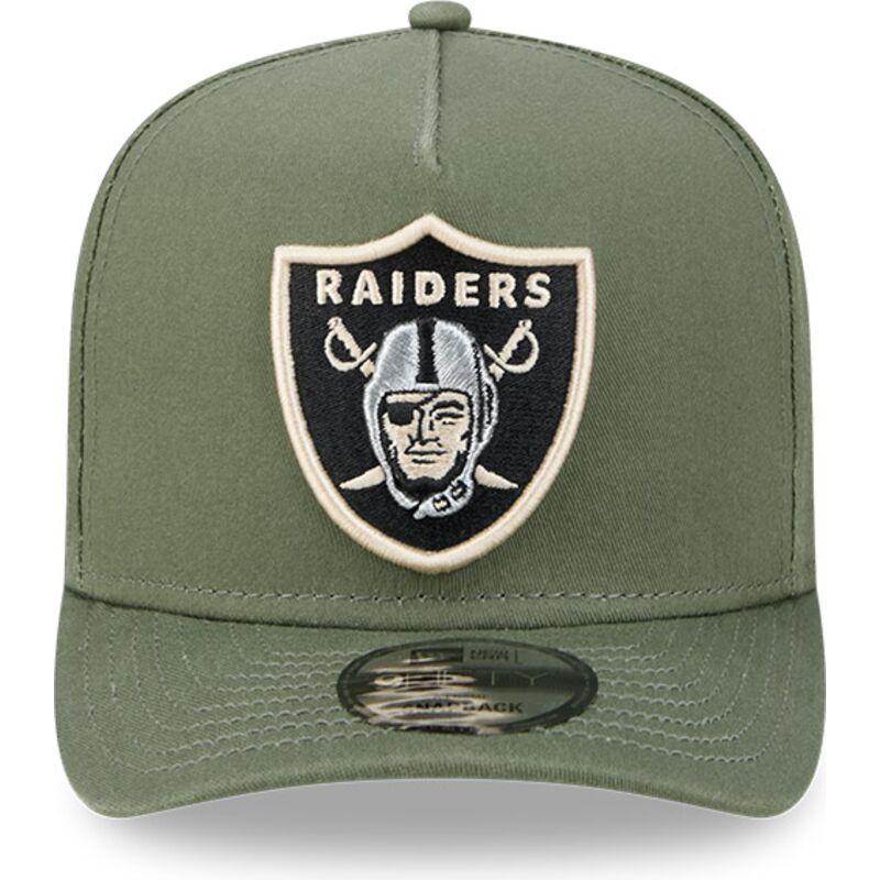 lippikset-kaareva-vihrea-snapback-9fifty-a-frame-precurved-side-pin-las-vegas-raiders-nfl-new-era