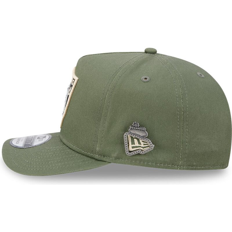 lippikset-kaareva-vihrea-snapback-9fifty-a-frame-precurved-side-pin-las-vegas-raiders-nfl-new-era
