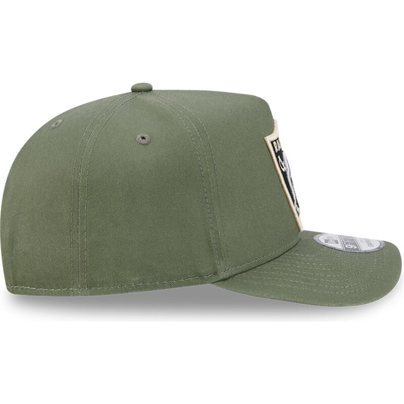 lippikset-kaareva-vihrea-snapback-9fifty-a-frame-precurved-side-pin-las-vegas-raiders-nfl-new-era