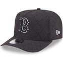 lippikset-kaareva-musta-snapback-9fifty-a-frame-precurved-checkered-boston-red-sox-mlb-new-era