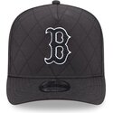 lippikset-kaareva-musta-snapback-9fifty-a-frame-precurved-checkered-boston-red-sox-mlb-new-era