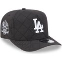 lippikset-kaareva-musta-snapback-9fifty-a-frame-precurved-checkered-los-angeles-dodgers-mlb-new-era