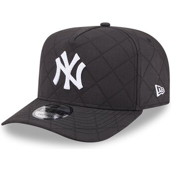 Lippikset kaareva musta snapback 9FIFTY A Frame Precurved Checkered New York Yankees MLB New Era