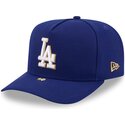 lippikset-kaareva-sininen-snapback-9fifty-a-frame-precurved-visor-pin-los-angeles-dodgers-mlb-new-era