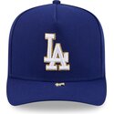 lippikset-kaareva-sininen-snapback-9fifty-a-frame-precurved-visor-pin-los-angeles-dodgers-mlb-new-era