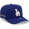 lippikset-kaareva-sininen-snapback-9fifty-a-frame-precurved-visor-pin-los-angeles-dodgers-mlb-new-era