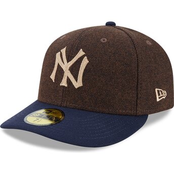 Lippikset kaareva ruskea istuva 59FIFTY Precurved New York Yankees MLB New Era