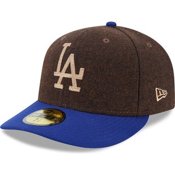 Lippikset kaareva ruskea istuva 59FIFTY Precurved Los Angeles Dodgers MLB New Era