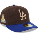 lippikset-kaareva-ruskea-istuva-59fifty-precurved-los-angeles-dodgers-mlb-new-era