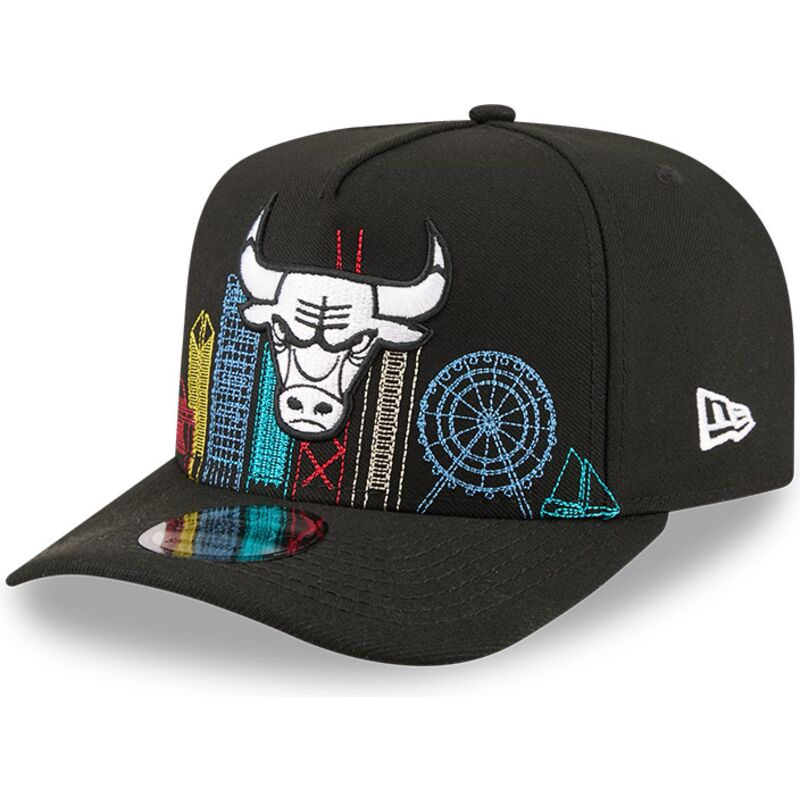 lippikset-kaareva-musta-snapback-9fifty-a-frame-precurved-skyline-chicago-bulls-nba-new-era lippikset-kaareva-musta-snapback-9fifty-a-frame-precurved-skyline-chicago-bulls-nba-new-era