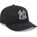 lippikset-kaareva-musta-saadettava-nauha-9fifty-retro-crown-precurved-new-york-yankees-mlb-new-era