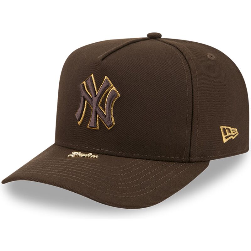 lippikset-kaareva-ruskea-snapback-9fifty-a-frame-precurved-visor-pin-new-york-yankees-mlb-new-era lippikset-kaareva-ruskea-snapback-9fifty-a-frame-precurved-visor-pin-new-york-yankees-mlb-new-era