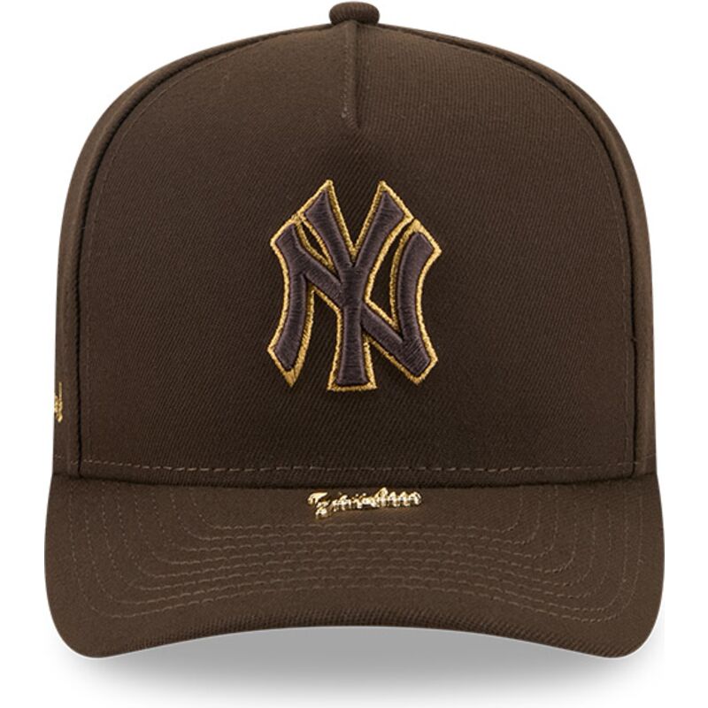 lippikset-kaareva-ruskea-snapback-9fifty-a-frame-precurved-visor-pin-new-york-yankees-mlb-new-era lippikset-kaareva-ruskea-snapback-9fifty-a-frame-precurved-visor-pin-new-york-yankees-mlb-new-era