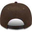 lippikset-kaareva-ruskea-snapback-9fifty-a-frame-precurved-visor-pin-new-york-yankees-mlb-new-era