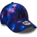 lippikset-kaareva-monivarinen-snapback-lapsille-9forty-all-over-print-space-new-york-yankees-mlb-new-era