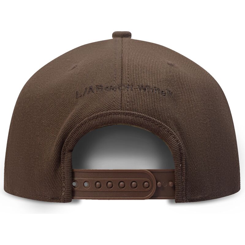 lippikset-littea-ruskea-snapback-off-embroidered-twill-l-ab-c-o-off-white