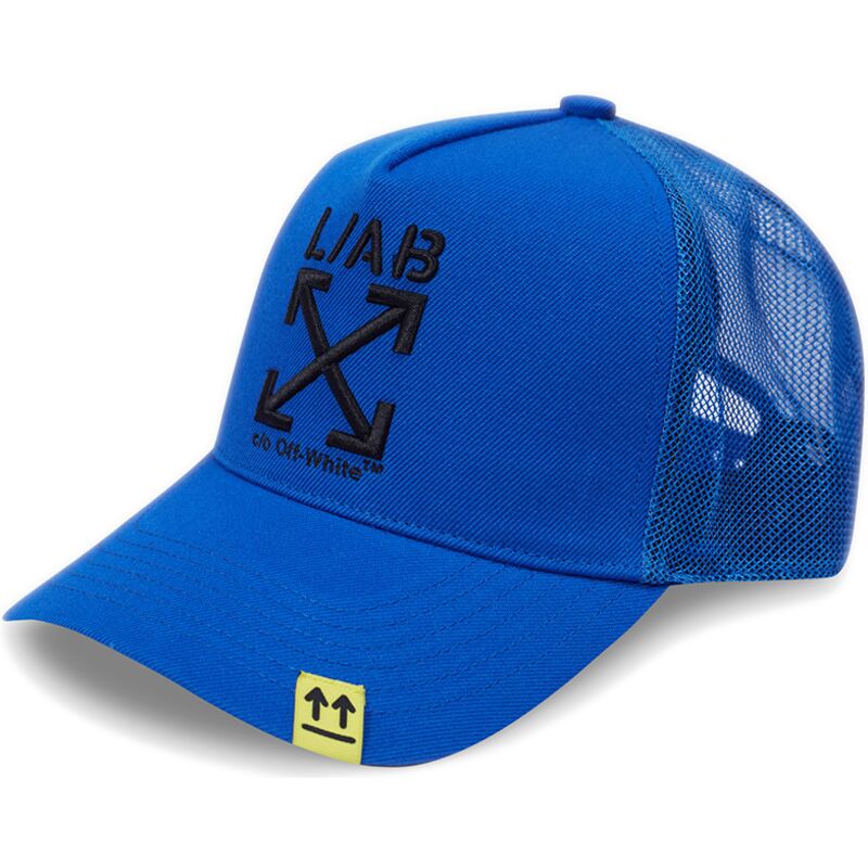 lippikset-kaareva-rekka-sininen-snapback-clamp-arrows-l-ab-c-o-off-white