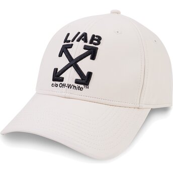 Lippikset kaareva beige säädettävä nauha Clamp Arrows PU Leather L/AB c/o Off-White™