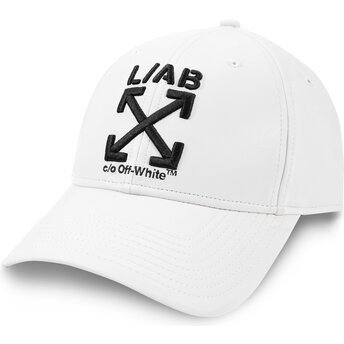 Lippikset kaareva valkoinen säädettävä nauha Clamp Arrows PU Leather L/AB c/o Off-White™