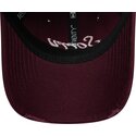 lippikset-kaareva-punainen-saadettava-nauha-9twenty-slogan-sorry-i-m-late-new-era