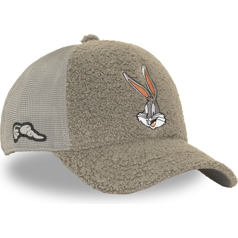 lippikset-kaareva-rekka-harmaa-snapback-loo14-bun-vaiski-vull-looney-tunes-capslab