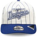 lippikset-kaareva-sininen-snapback-19twenty-pinstripe-los-angeles-dodgers-mlb-new-era