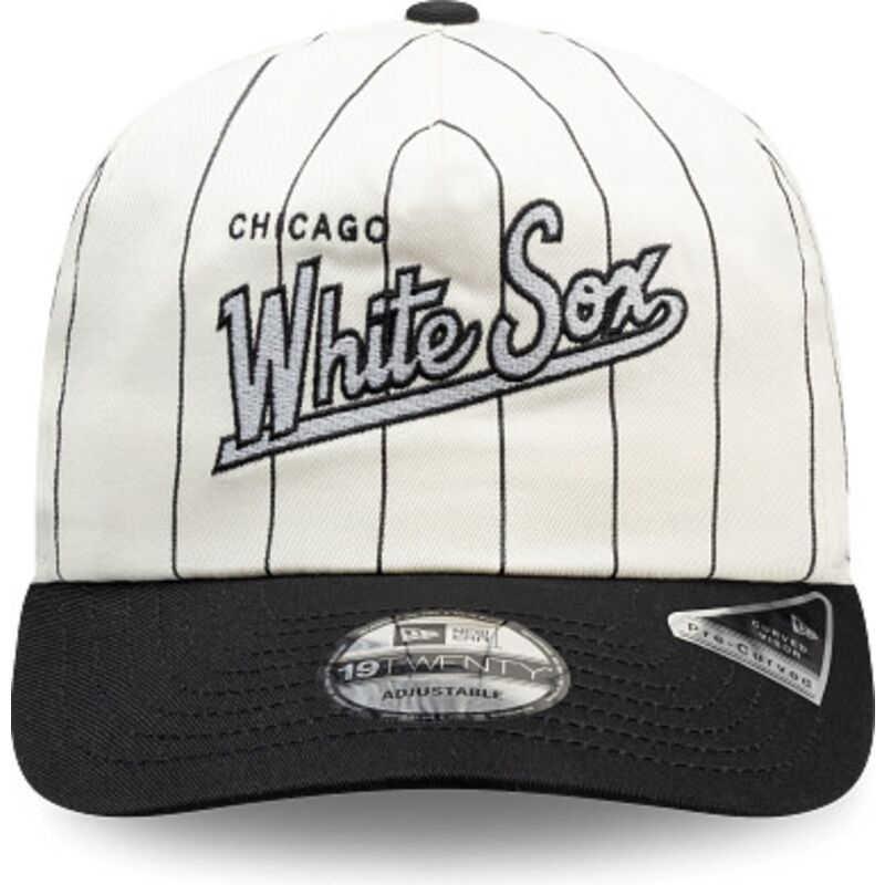lippikset-kaareva-musta-snapback-19twenty-pinstripe-chicago-white-sox-mlb-new-era