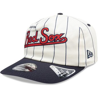 Lippikset kaareva laivastonsininen snapback 19TWENTY Pinstripe Boston Red Sox MLB New Era