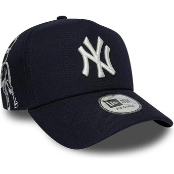 Lippikset kaareva laivastonsininen snapback 9FORTY E...