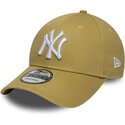 lippikset-kaareva-khaki-saadettava-nauha-9forty-league-essential-new-york-yankees-mlb-new-era
