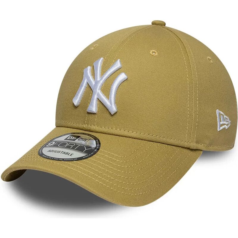 lippikset-kaareva-khaki-saadettava-nauha-9forty-league-essential-new-york-yankees-mlb-new-era