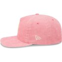 lippikset-kaareva-vaaleanpunainen-saadettava-nauha-19twenty-precurved-corduroy-pastel-los-angeles-dodgers-mlb-new-era