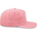lippikset-kaareva-vaaleanpunainen-saadettava-nauha-19twenty-precurved-corduroy-pastel-los-angeles-dodgers-mlb-new-era