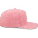 lippikset-kaareva-vaaleanpunainen-saadettava-nauha-19twenty-precurved-corduroy-pastel-new-york-yankees-mlb-new-era