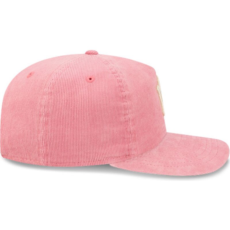 lippikset-kaareva-vaaleanpunainen-saadettava-nauha-19twenty-precurved-corduroy-pastel-new-york-yankees-mlb-new-era