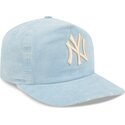 lippikset-kaareva-sininen-saadettava-nauha-19twenty-precurved-corduroy-pastel-new-york-yankees-mlb-new-era