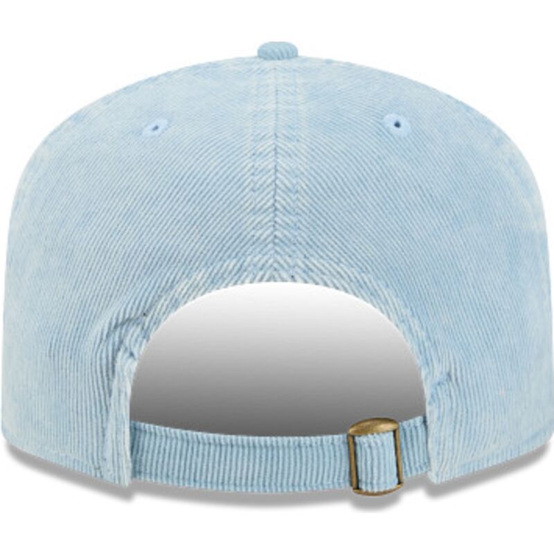 lippikset-kaareva-sininen-saadettava-nauha-19twenty-precurved-corduroy-pastel-new-york-yankees-mlb-new-era
