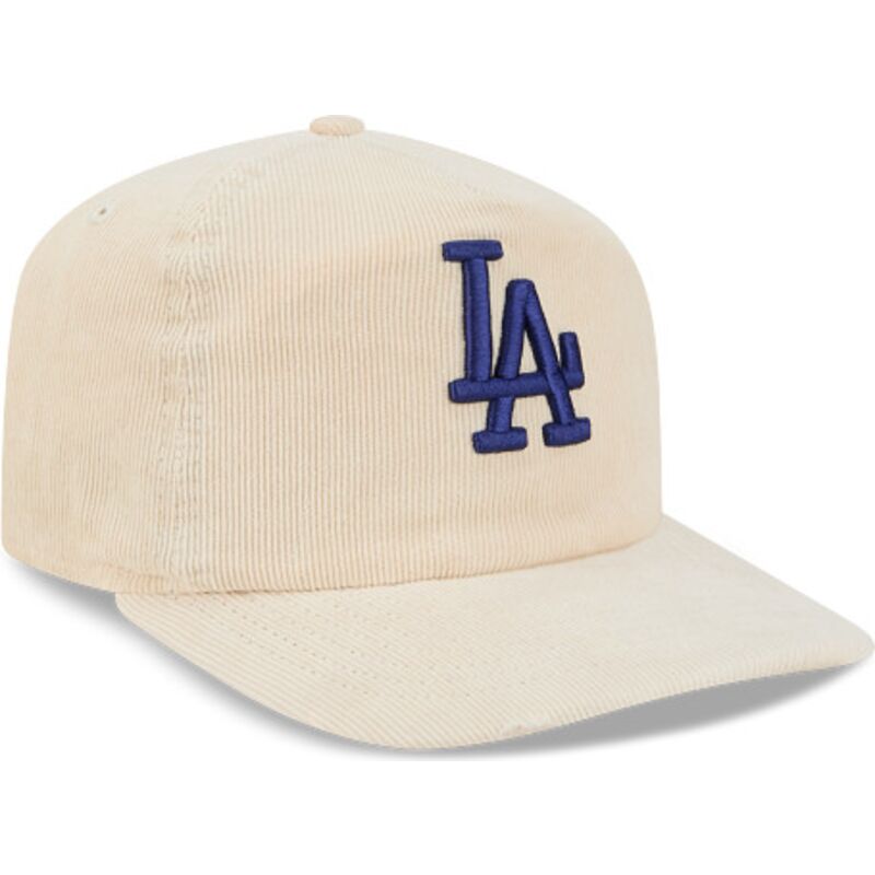 lippikset-kaareva-beige-saadettava-nauha-19twenty-precurved-corduroy-pastel-los-angeles-dodgers-mlb-new-era