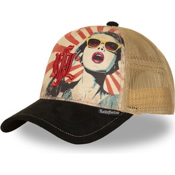 Lippikset kaareva rekka monivärinen snapback Nº286 CHE Rock’nFreeLife