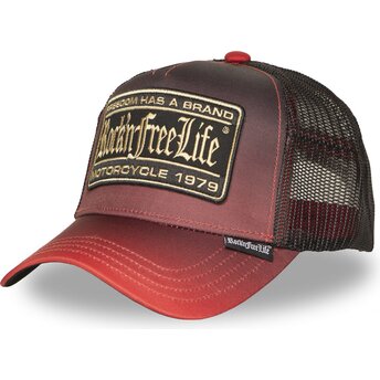 Lippikset kaareva rekka monivärinen snapback N°254 Was Wrong Rock’nFreeLife