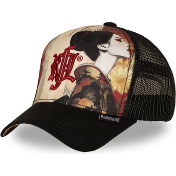 Lippikset kaareva rekka musta snapback N°273 Last Kiss Rock’nFreeLife