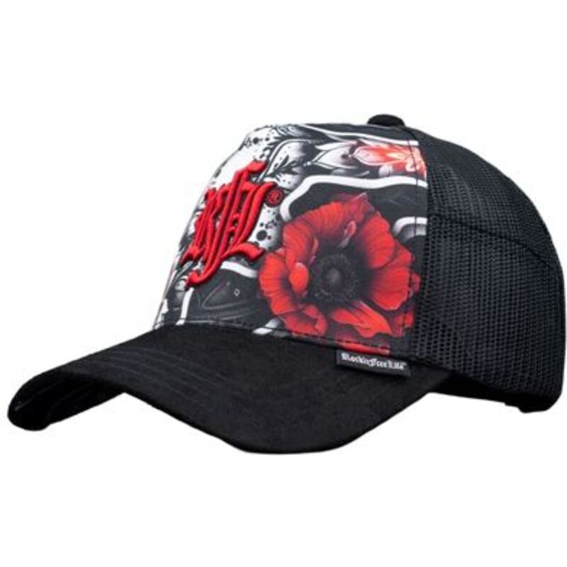 lippikset-kaareva-rekka-musta-snapback-n237-flower-rocknfreelife