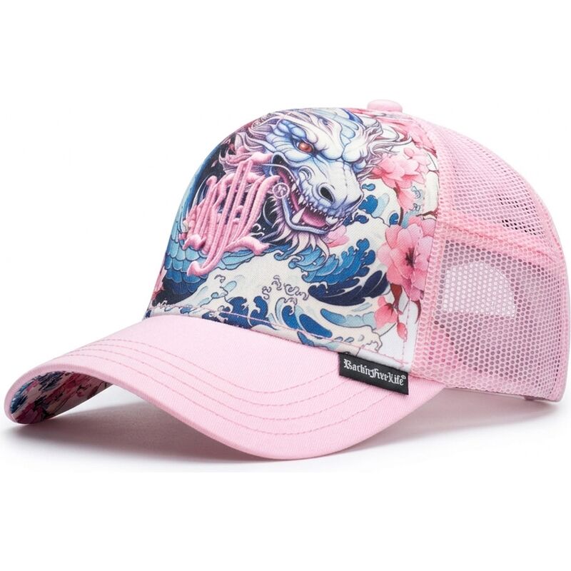 lippikset-kaareva-rekka-vaaleanpunainen-snapback-n245-rocknfreelife
